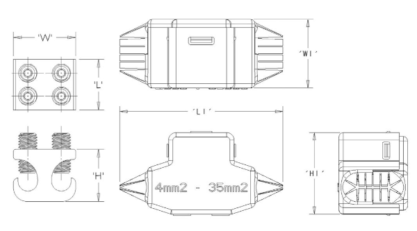 ANC-35-INS Dimensions-150